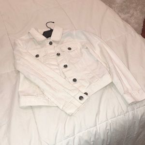 White Jean Jacket